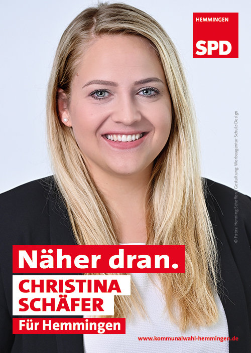 Christina Schäfer - Ihre Kandidatin für den Rat der Stadt Hemmingen