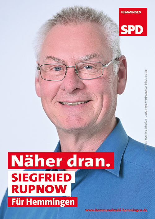 Siegfried Rupnow - Ihr Kandidat für den Rat der Stadt Hemmingen