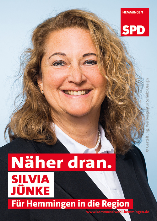 Silvia Jünke - Ihre Kandidatin für die Region Hannover